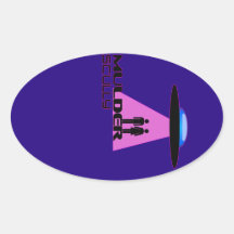UFO alien abduction Sticker