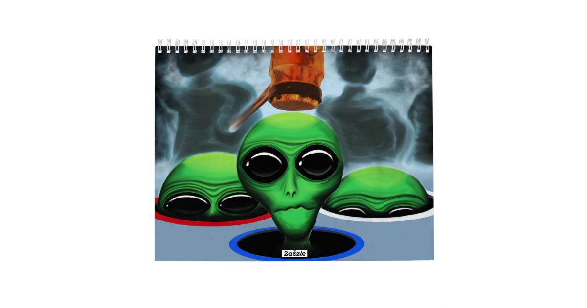 UFO & Alien Humor Calendar Zazzle