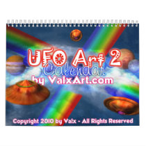UFO - alien worlds 2011 Valxart calendar