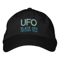 UFO BLACK OPS cap Embroidered Baseball Caps