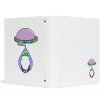 UFO Carrying Baby Blue binders