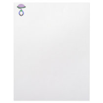 UFO Carrying Baby Blue letterhead