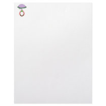 UFO Carrying Baby Pink letterhead
