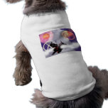 UFO chases Terrier of Peace  by Valxart Pet Shirt