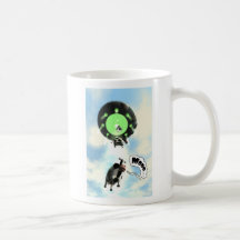 UFO Cow Abduction Mug