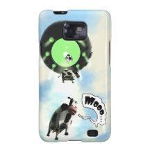 UFO Cow Abduction Samsung Galaxy SII Case