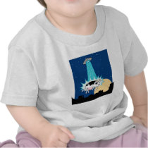UFO Cow Abduction Shirt