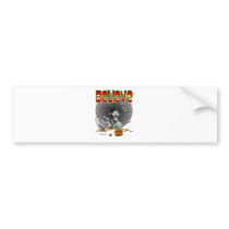 UFO Crash Bumper Stickers
