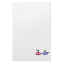 UFO fender bender Personalized Stationery