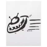 UFO - Flying Saucer - Spaceship Personalized Letterhead