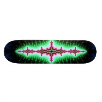 UFO Fractal Abstract Design Skate Deck