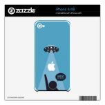 ufo got apple decal for iphone 4 ufo got apple decal for iphone 4