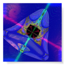 Ufo in Distant Galaxy posters