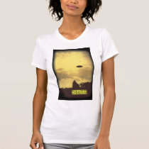 UFO in India t-shirts