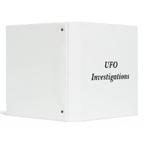 UFO Investigations binders