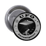 UFO Investigator Button buttons