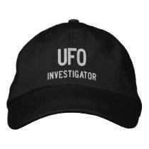 UFO, Investigator embroidered hats