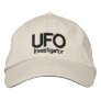UFO Investigator Embroidered Hat