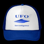 UFO Investigator Hat - Blue hats