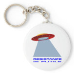 UFO  landing Keychains