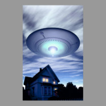 UFO night posters
