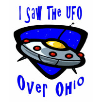 UFO over Ohio t-shirts by figstreetstudio UFO over Ohio t-shirts