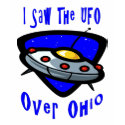 UFO over Ohio t-shirts