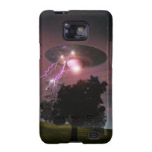 UFO Over Powerlines 2 Case Galaxy SII Covers