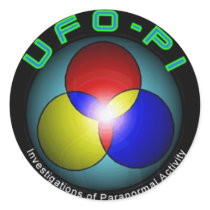 UFO-PI Triad Logo Sticker by kingskupboard UFO-PI Triad Logo Sticker