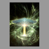 UFO rays posters