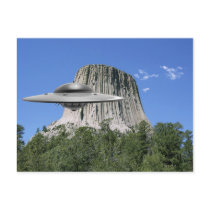 UFO Salamander at Devils Tower Post Cards