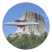 UFO Salamander at Devils Tower stickers