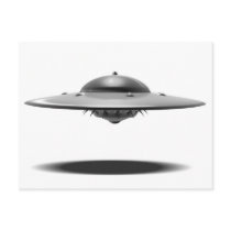 UFO Salamander Postcard