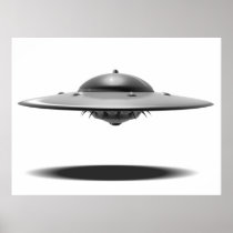 UFO Salamander Poster posters