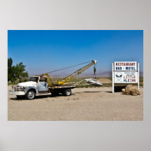 UFO Tow Truck Little Ale Inn Posters