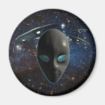 UFOs and Aliens Fridge Magnet