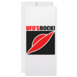 UFO's Rock! Personalized Rack Card
