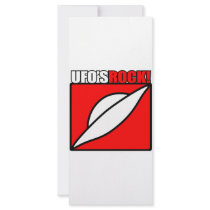 UFO's Rock! Rack Cards