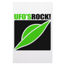 UFO's Rock! Personalized Stationery