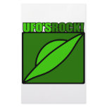 UFO's Rock! Stationery Design