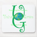 UG logo, Universally Green, Preserving the... mousepads by universallygreen UG logo, Universally Green, Preserving the... mousepads