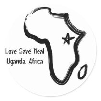 Uganda, Africa sticker