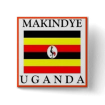 Uganda button by AFRICANKOKO Uganda button