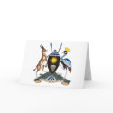 Uganda Coat of Arms Greeting Card