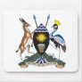 Uganda Coat of Arms Mousepad