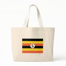 Uganda Flag Tote Bag