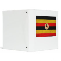 Uganda Flag Vinyl Binders