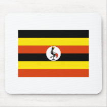 Uganda FLAG International mousepads by flagshirt Uganda FLAG International mousepads
