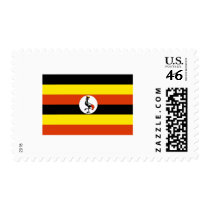 Uganda FLAG International postage by flagshirt Uganda FLAG International postage
