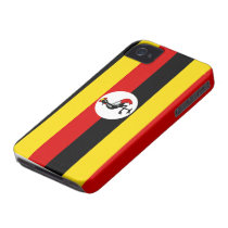 Uganda Flag iphone 4 case